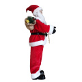 Stehende Riese Santa Claus Outdoors Weihnachtsdekorationen